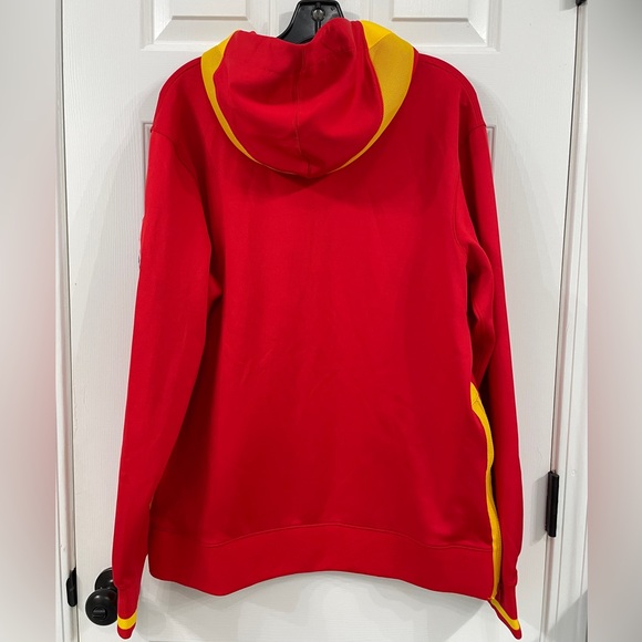 Nike NBA Atlanta Hawks Player Team Issue On-Court Therma Flex Hoodie Men size L - Picture 7 of 9